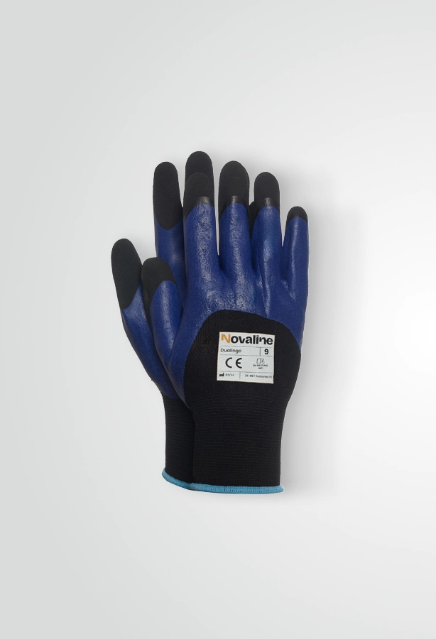 Rękawice robocze dla glazurnika Novaline Dualingo
